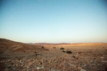U.S. Marines with Company C, 1st Battalion, 7th Marine Regiment, conduct a fire integration support team (FiST) exercise as a part of Large Scale Exercise (LSE) at Marine Corps Air Ground Combat Center Twentynine Palms, Calif., Aug. 16,  2015. LSE is a joint forces exercise conducted at the brigade level designed to enable live, virtual, and constructive training for participating units and allows participating nations to strengthen partnerships and their ability to operate together. (U.S. Marine Corps photo by Lance Cpl. Clarence A. Leake/Released)