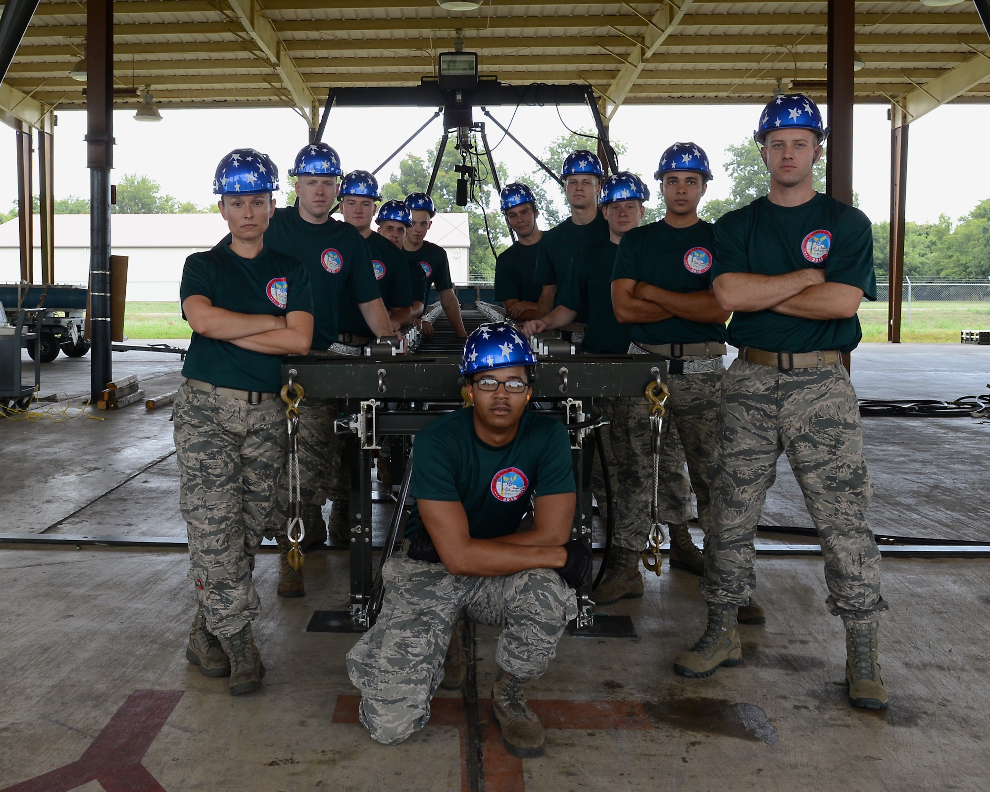 Your 2015 Global Strike Challenge Conventional Bomb Build Team! (U.S. Air Force photo/Staff Sgt. Benjamin Gonsier)