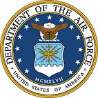 This is the official seal for the Department of the Air Force.