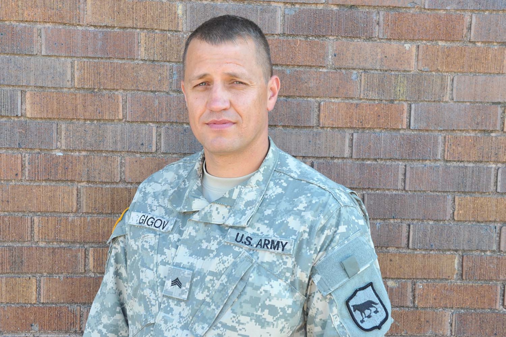 Army Sgt. Alex Gigov moved to South Dakota from Bulgaria at the age of 24 to attend college at Northern State University in Aberdeen.