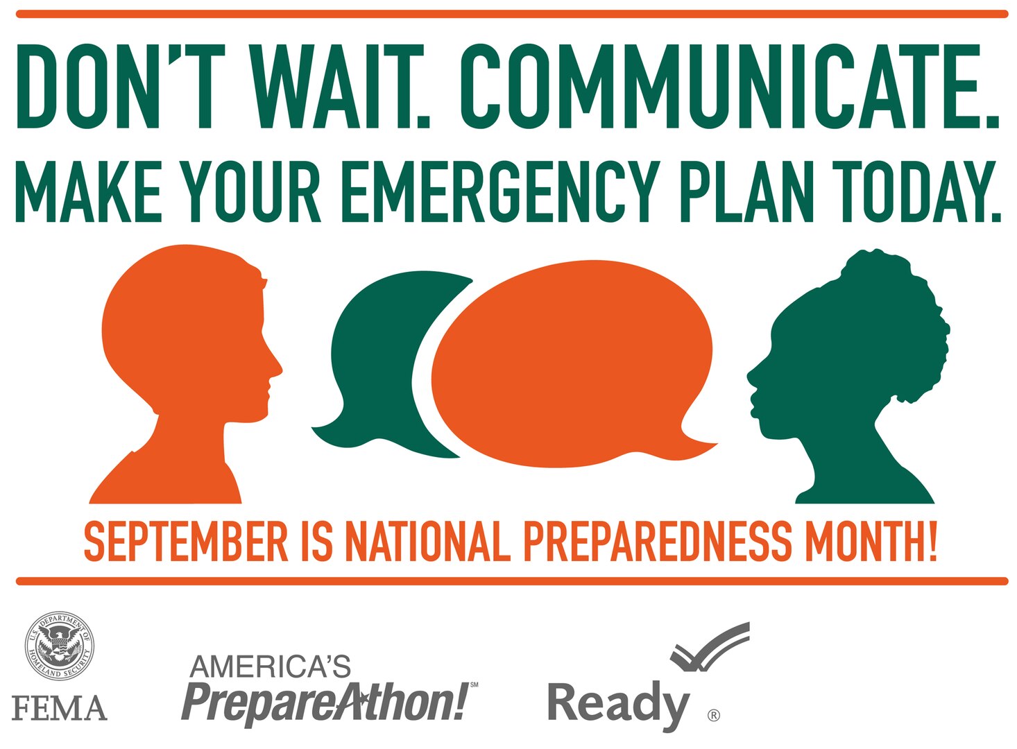 September is National Preparedness Month.