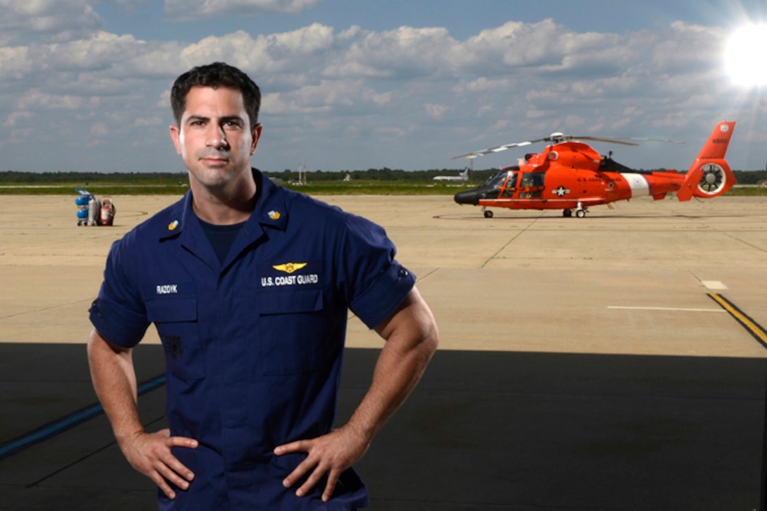Coast Guard Petty Officer 1st Class Chris Razoyk, a rescue swimmer at U.S. Coast Guard Air Station Atlantic City, N.J., has a passion for photography. 