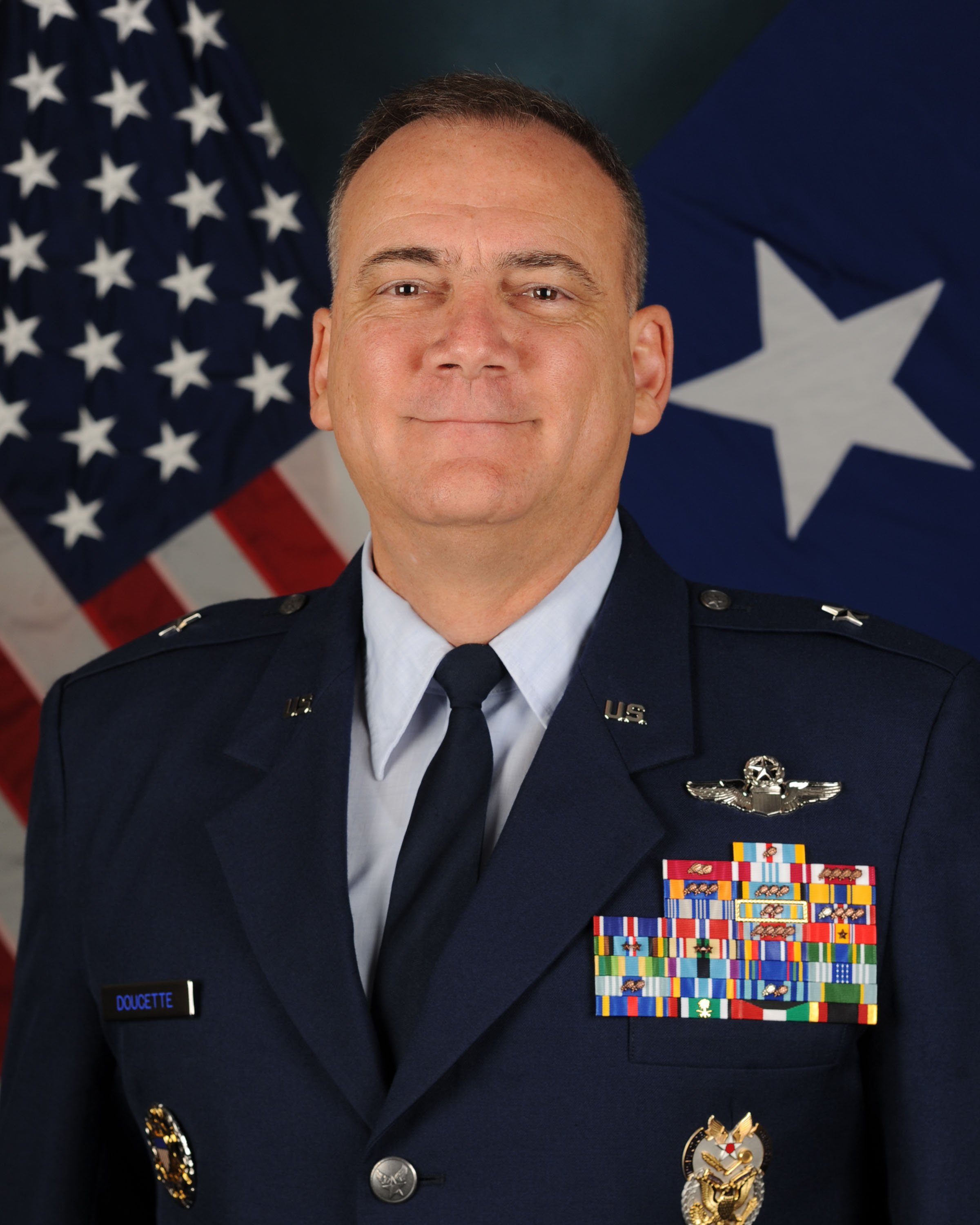 BRIGADIER GENERAL JOHN W. DOUCETTE > Air Force > Biography Display