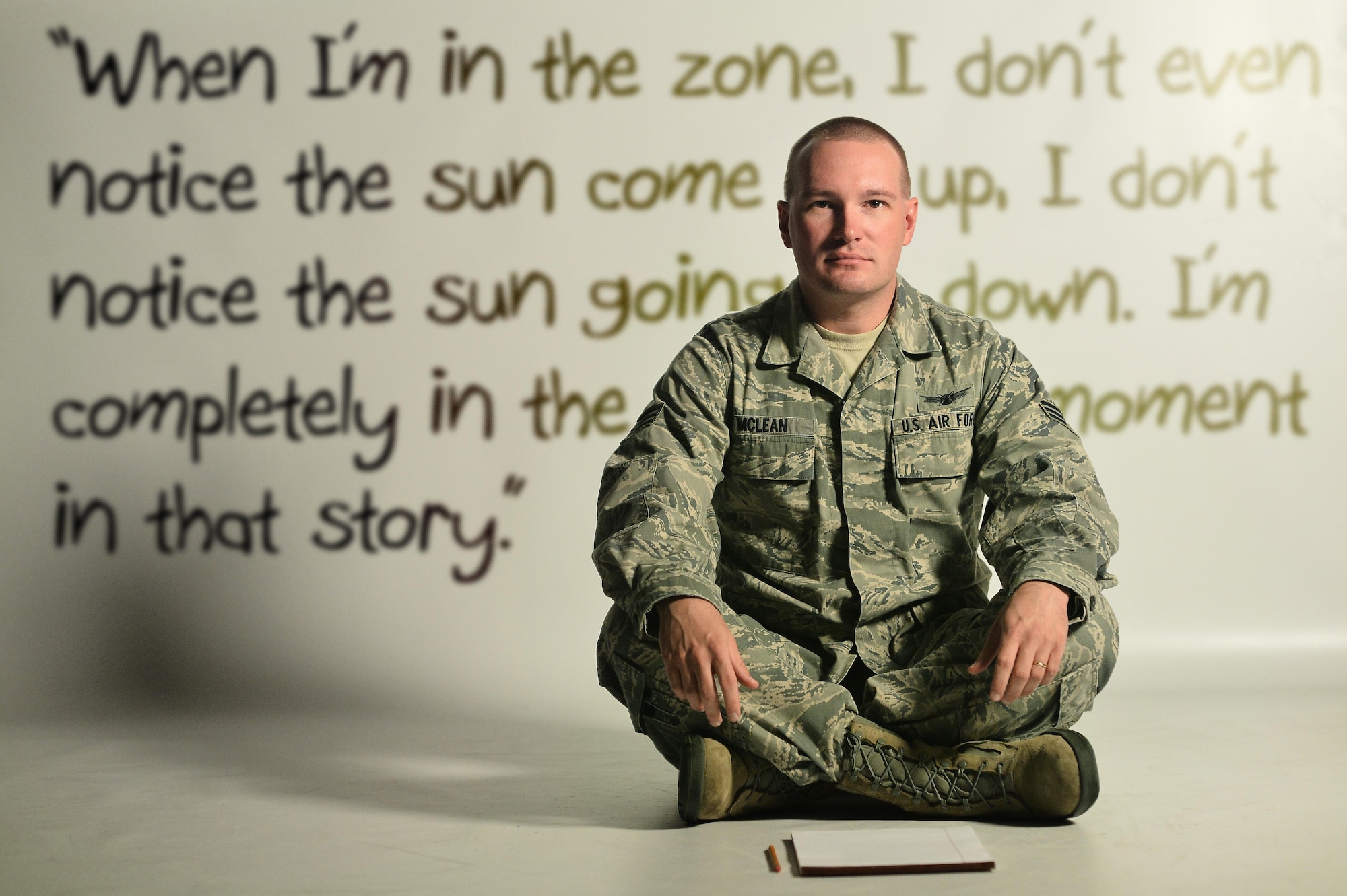 Senior Airman Brian McLean, a 11th Space Warning Squadron, Future Operations Flight staff instructor, is the main point of contact for HEO-3 training and operations. In his spare time, he writes fictional short stories. (U.S. Air Force photo/Staff Sgt. Darren Scott)