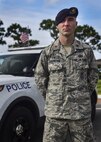 Maj. Chris Hagemeyer is the 1st Special Operations Security Forces Squadron commander. Hagemeyer is in charge of approximately 270 security forces members who provide force protection for special operations through physical security, entry control, armed response and police services to Hurlburt Field. (U.S. Air Force photo by Senior Airman Jeff Parkinson/Released)