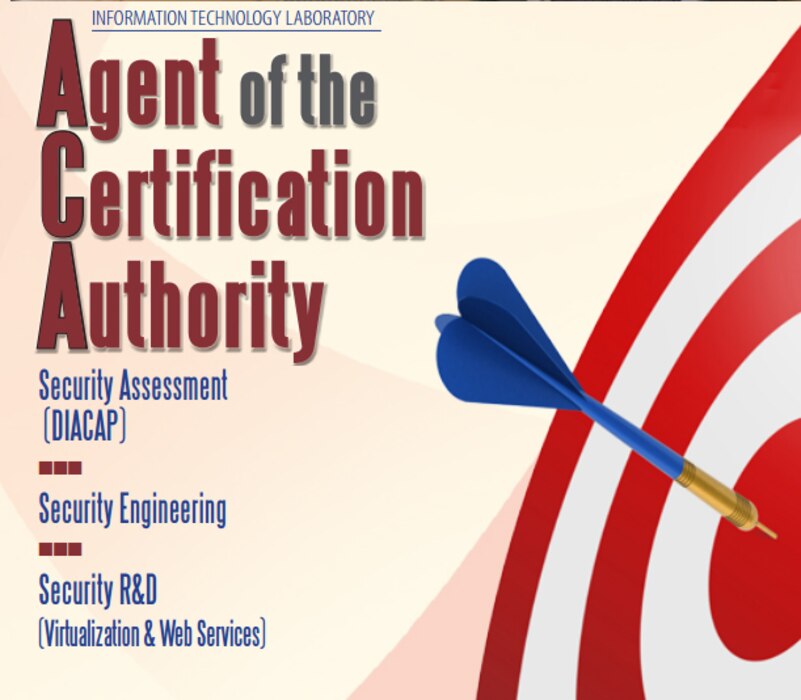 ITL's Agent of the Certification Authority (ACA)enables organization-wide integration of information assurance, making sure your security is right on target.