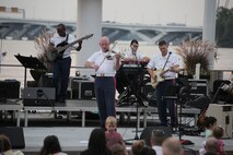 On Aug. 29, 2015, Free Country performed at National Harbor in Maryland. (U.S. Marine Corps photo by Master Sgt. Kristin duBois/released)