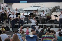 On Aug. 29, 2015, Free Country performed at National Harbor in Maryland. (U.S. Marine Corps photo by Master Sgt. Kristin duBois/released)