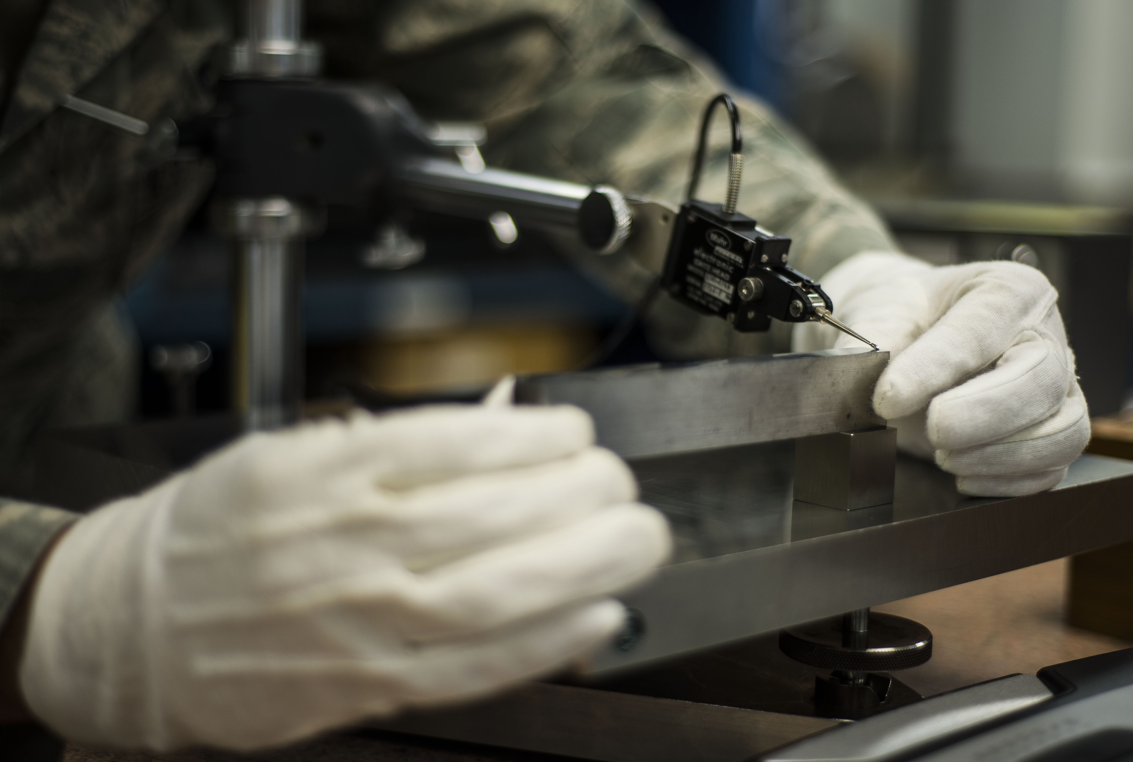 Airmen miantain precision measurement equipment