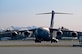 A U.S. Air Force C-17 Globemaster III from Joint Base Lewis-McChord, Washington, taxis to a parking spot at Christchurch International Airport, New Zealand, Aug. 21, 2015. The aircraft was used to fly missions to Antarctica in support of the U.S. Antarctic Program’s WINFLY, in preparation for Operation DEEP Freeze, a multi-agency operation that is the military component of USAP and is managed by the National Science Foundation. (U.S. Air Force photo by Senior Airman Madelyn McCullough/Released)