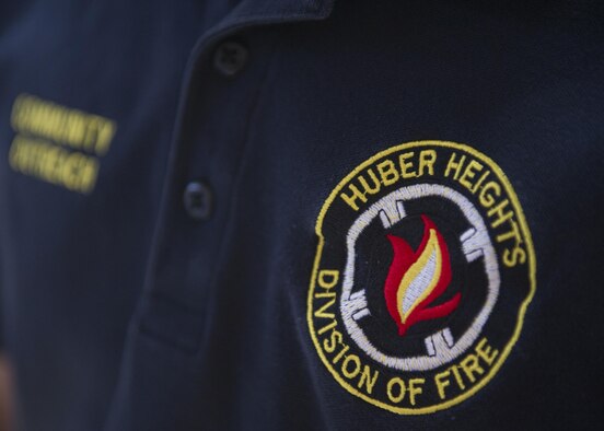 Senior Airman Chance Pettey, a member of the National Air and Space Intelligence Center, participates in the Community Emergency Response Team exercise Oct. 17, 2015 at the Huber Heights Fire Department. Pettey volunteers at the fire department community educator on the community outreach team. (U.S. Air Force Photo by Senior Airman Justyn M. Freeman)