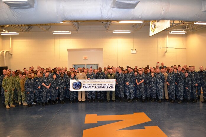 The Navy Operational Support Center at Joint Base Charleston – Naval Weapons Station, S.C. ensures its assigned Reservists are taken care of and are mission ready at a moment’s notice, Dec. 1, 2015. The NOSC’s 14 member full-time staff handle 330 Reservist’s personnel and medical records, travel vouchers and the issuing of uniforms and equipment. (U.S. Air Force photo/Airman 1st Class Thomas T. Charlton)