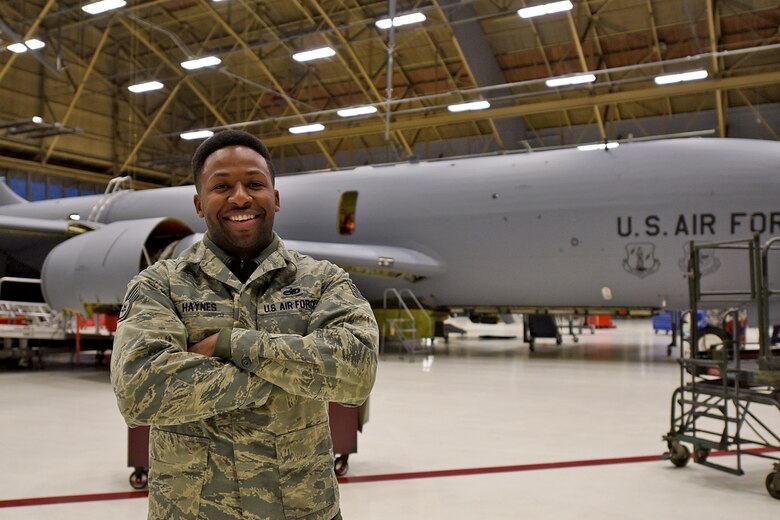 Staff Sgt. Jarrell Haynes, 92nd Maintenance Squadron periodic isochronal crew chief, was elected onto the Spokane School Board for Spokane Public Schools on Nov. 3, 2015, in Spokane, Wash. Haynes defeated Rocky Treppiedi by more than 1,000 votes for a position on the board for school district 81. (U.S. Air Force photo/Airman 1st Class Mackenzie Richardson)