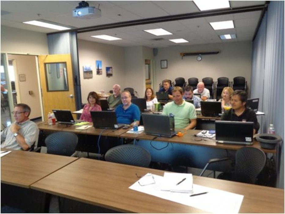 ALBUQUERQUE, N.M. – ProjectWise training for District employees took place June 16, 2015. Photo by Paul Rebarchik. 
