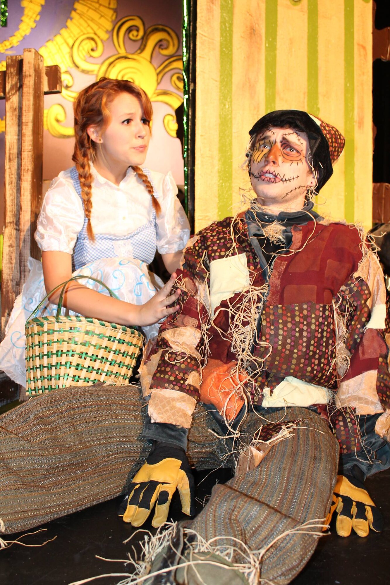 Mountain Home High School Drama students act in a “Wizard of Oz” play held at Mountain Home High School Gymnasium in October 2014. MHHS has a complete theater department currently involving 160 students with classes in acting, stagecraft, costume design, and advance stage production. (Courtesy photo by Mountain Home School District)