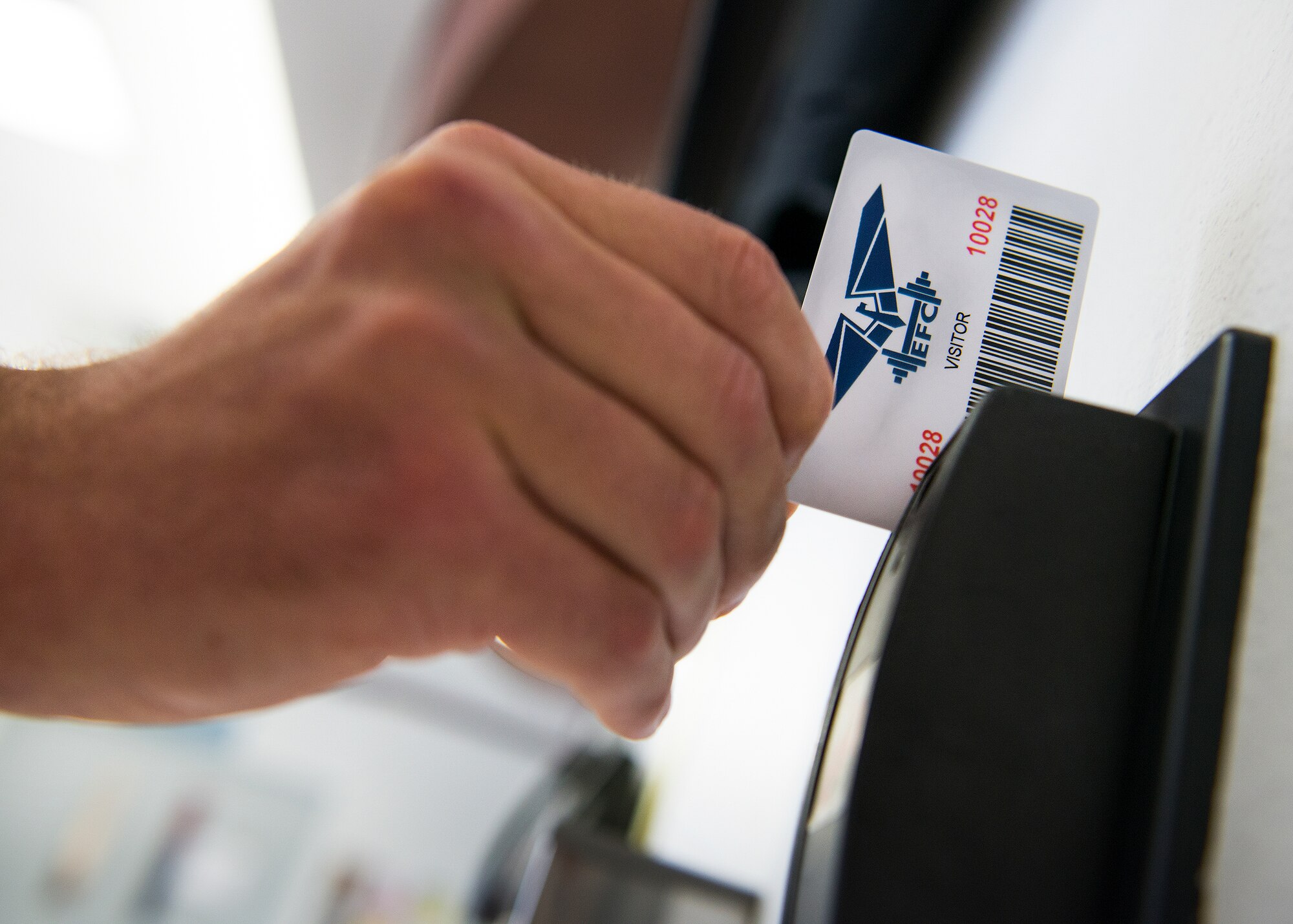 The base fitness center will begin 24-hours operations Dec. 21.  Anyone interested in accessing the facility after the normal operating hours must register their id card and receive a fitness center access card.  Registration is going on now for eligible personnel.  (U.S. Air Force photo/Samuel King Jr.)