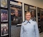 Air Force Reserve Col. Melissa Coburn stands next to her during at the unveiling the Profiles in Leadership display in the Pentagon, Washington D.C., Dec. 7, 2015. The display highlights outstanding examples of leadership in the Air Reserve forces, and celebrates and honors Citizen Airmen's contributions in serving the nation. (U.S. Air Force Photo/Jim Varhegyi)