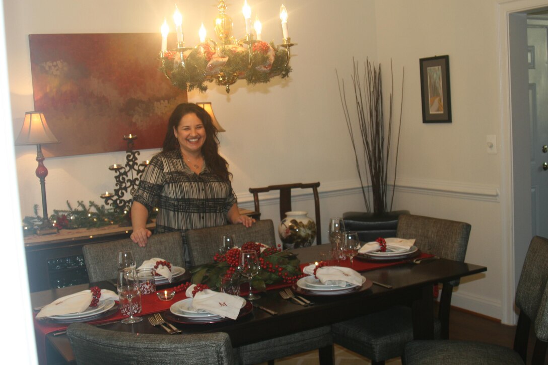 On Dec. 7, attendees of the Quantico Garden Club’s 27th annual Christmas homes tour were welcomed to snoop through seven officers’ homes aboard Quantico, all festively decorated.