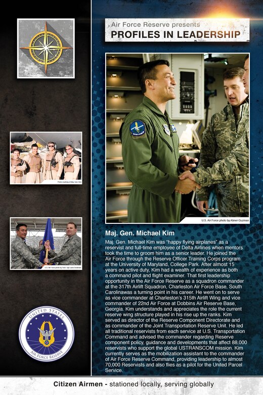 Maj Gen Michael Kim, MA to AFRC commander  