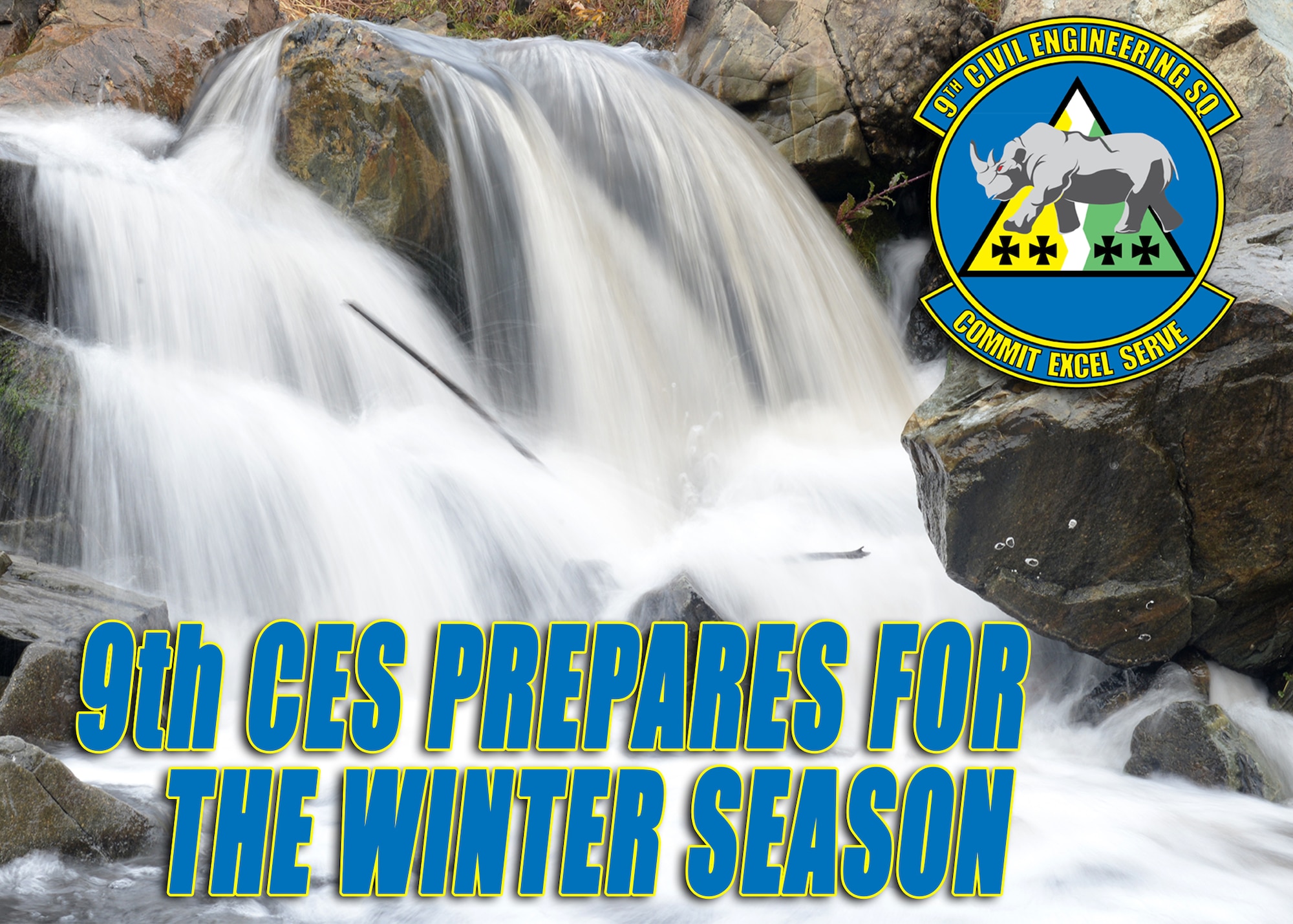 9th CES prepares for the winter season (U.S. Air Force graphic by Airman 1st Class Ramon A. Adelan)