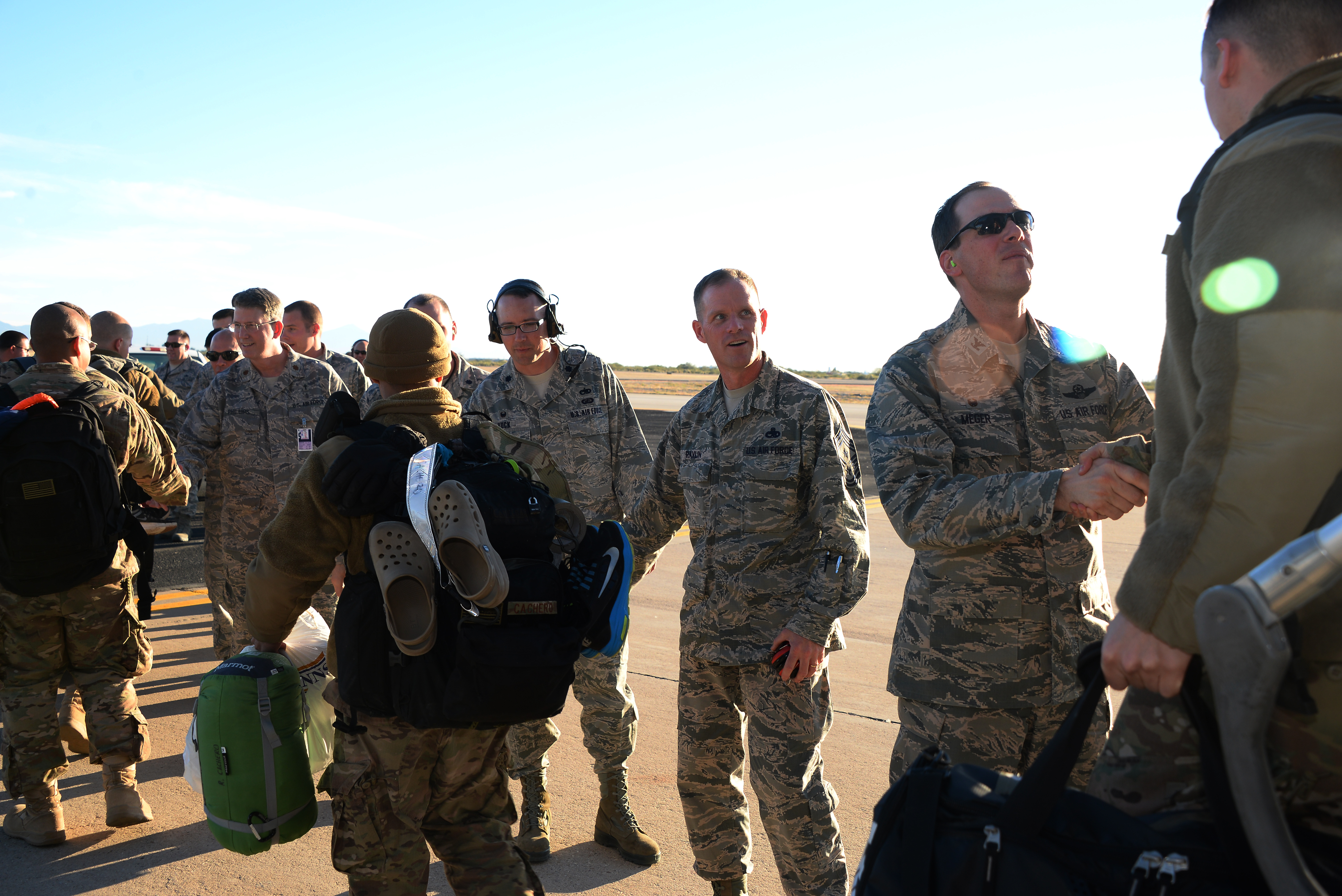 79th RQS and 923rd AMXS return from deployment > Davis-Monthan Air ...