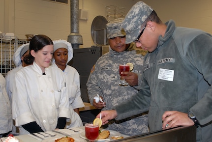 Student chefs meet Army National Guard MRE challenge