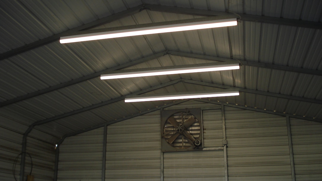 The switch to light-emitting diode lighting for interior and exterior lights at Defense Fuel Support Point Tampa in Florida will save more than $11,579 a year.