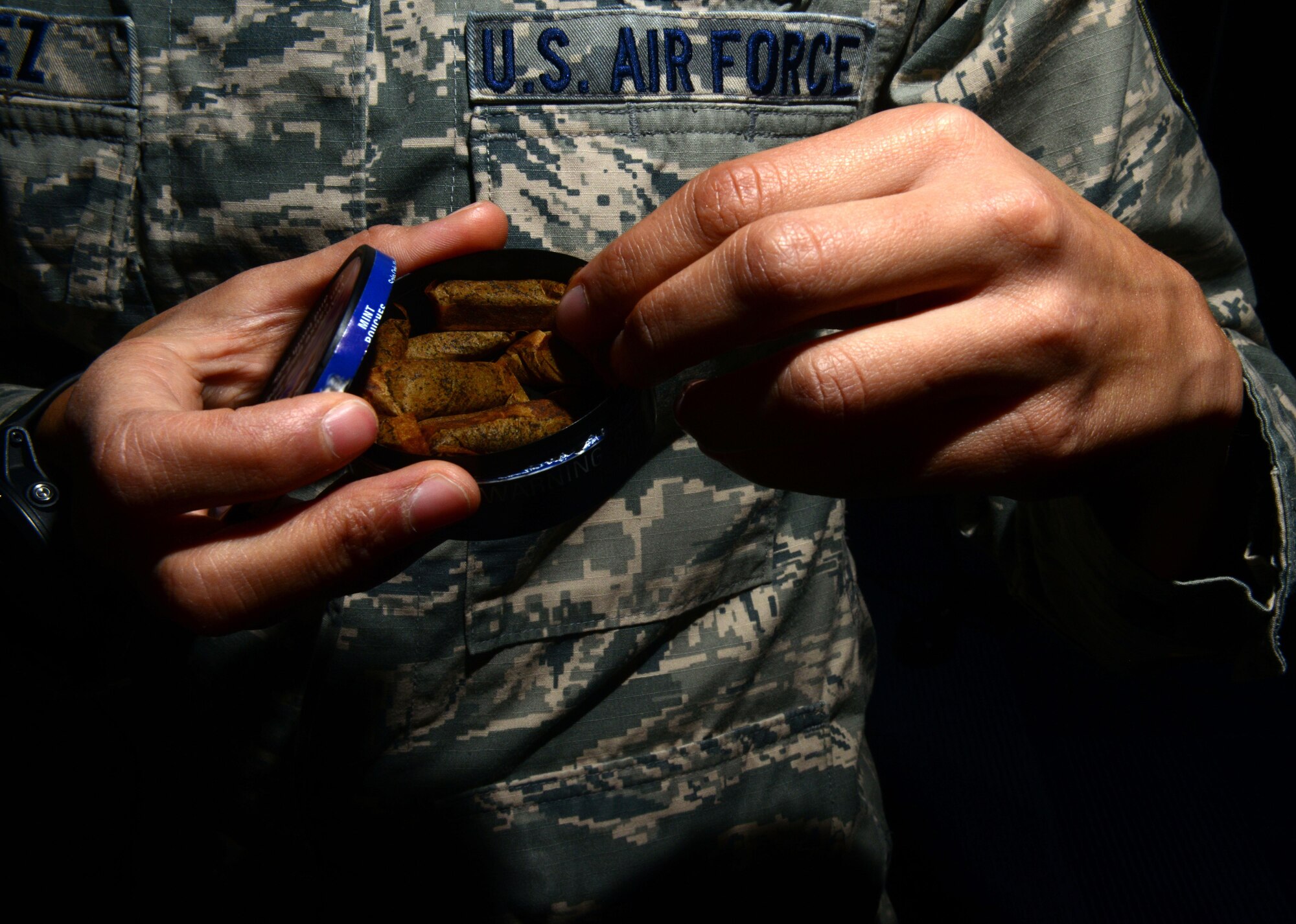 According to www.cdc.gov approximately 443,000 people die in the U.S. each year from tobacco use - the most preventable cause of death. A combination of medication, life-style changes and social support greatly increase the chances of quitting. Here at Aviano, 31st Medical Group has the resources to help journey to a tobacco free life. (U.S. Air Force photo by Tech. Sgt. Eric Donner)