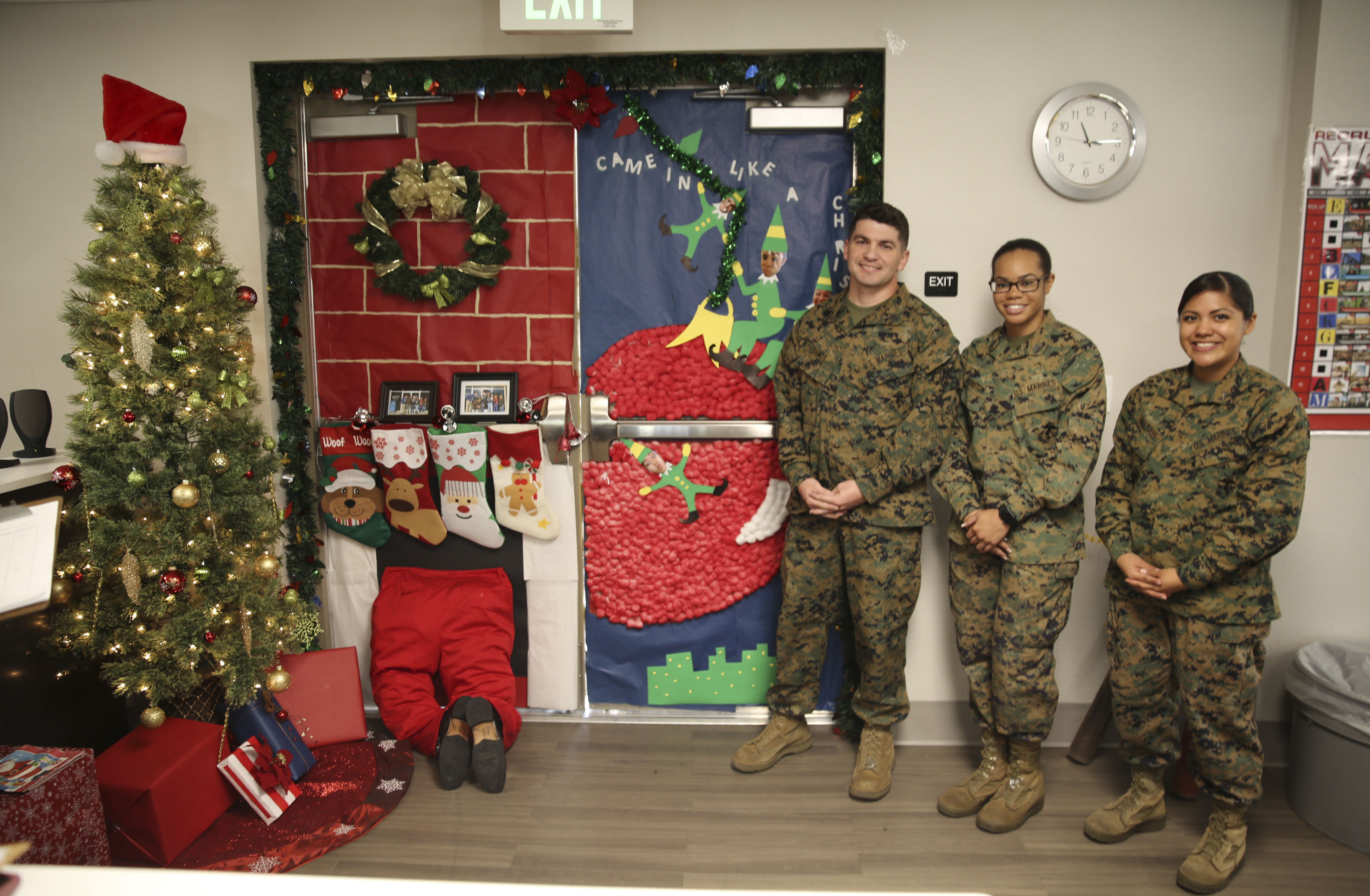 2015 Decorated Door Judging Contest Marine Corps Recruit Depot