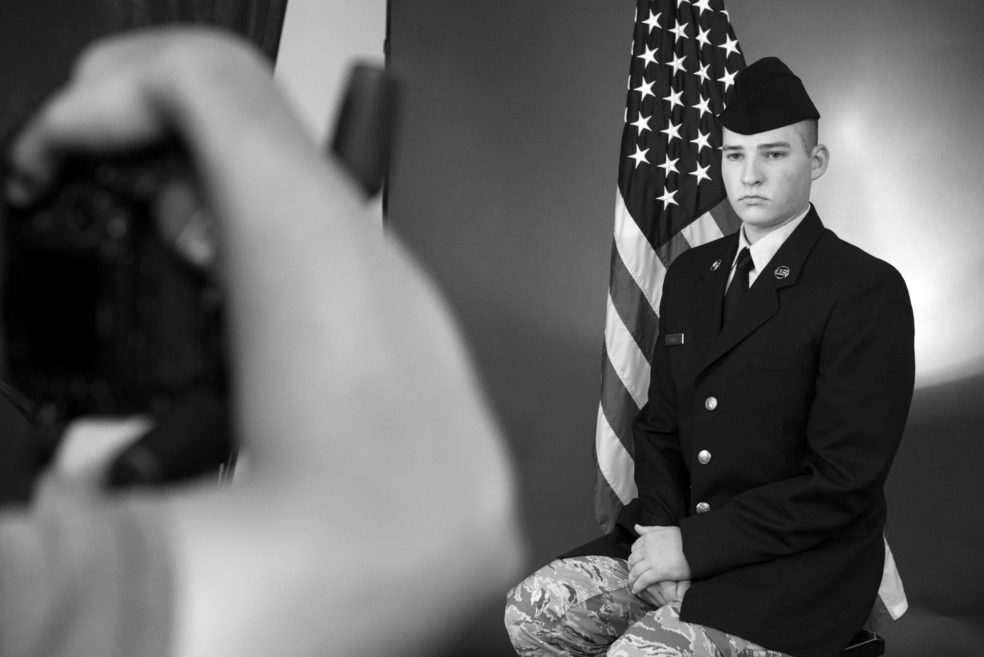 Air Force Basic Military Training (BMT) is a life-changing program that includes Air Force core values, military discipline, physical fitness, drill and ceremonies, and a comprehensive range of subjects relating to Air Force life. The training, conducted at Joint Base San Antonio-Lackland, Texas, ensures an orderly transition from civilian to military life. (U.S. Air Force photo/Staff Sgt. Christopher Griffin)

