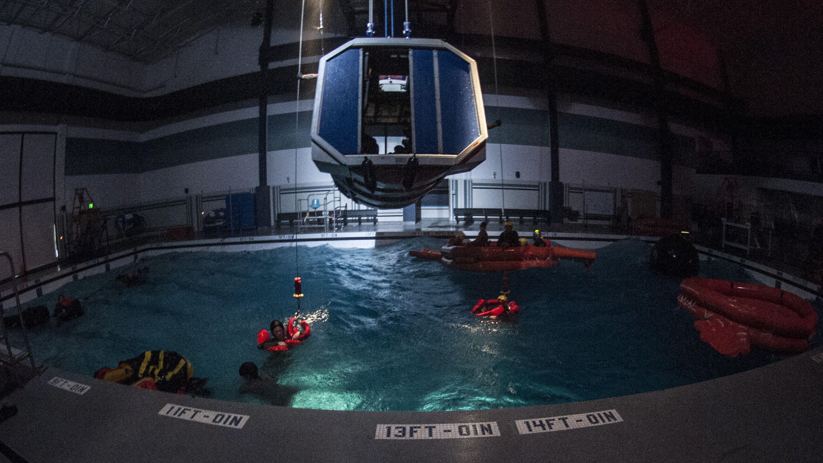 SERE Water survival preparing Airmen for the sea > Fairchild Air