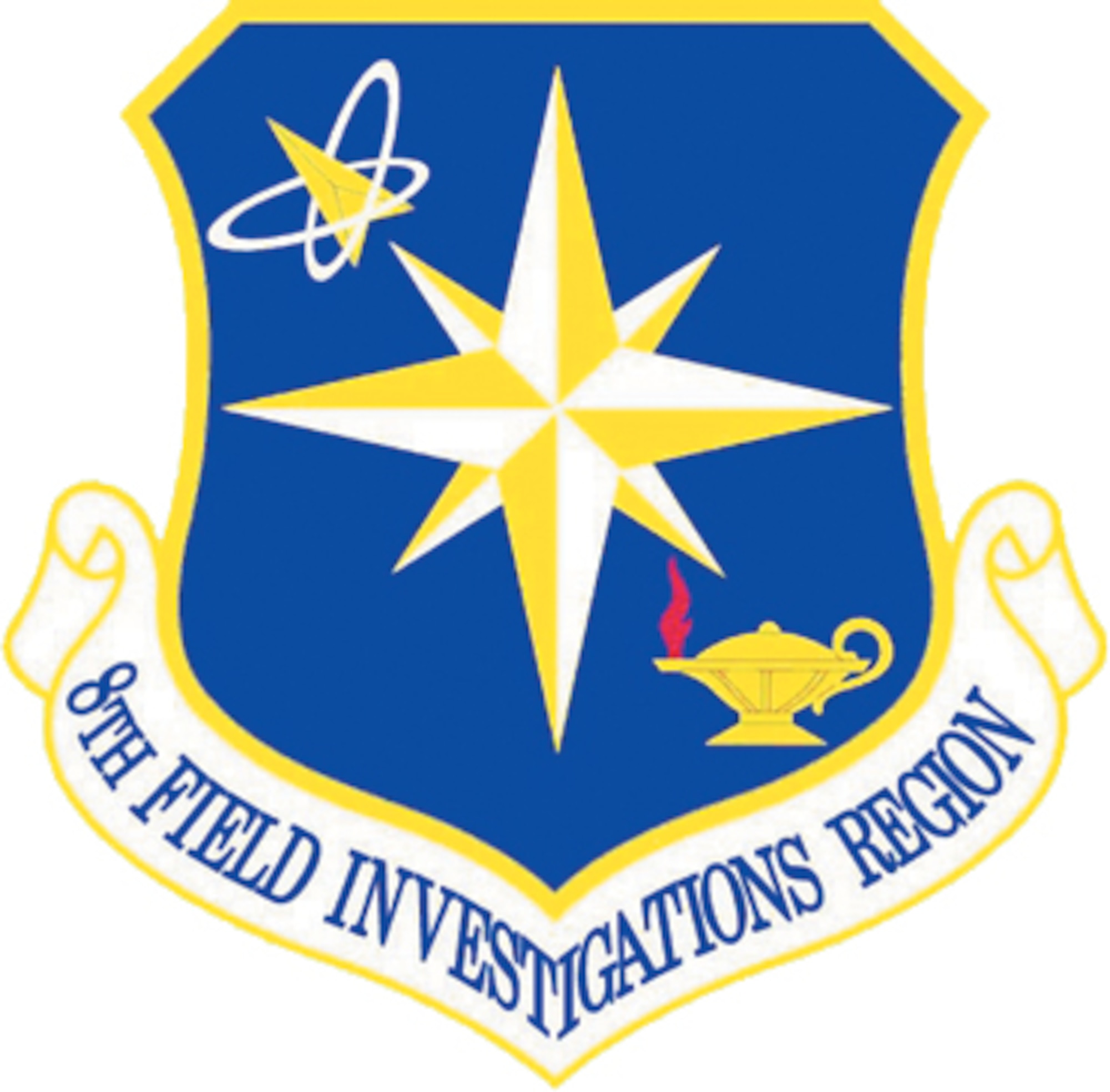 The Air Force Office of Special Investigations Region 8 growth in support of the evolving space mission began in 1984 with an operating location at Peterson Air Force Base, Colo., and assigned to OSI headquarters. (U.S. Air Force graphic)  