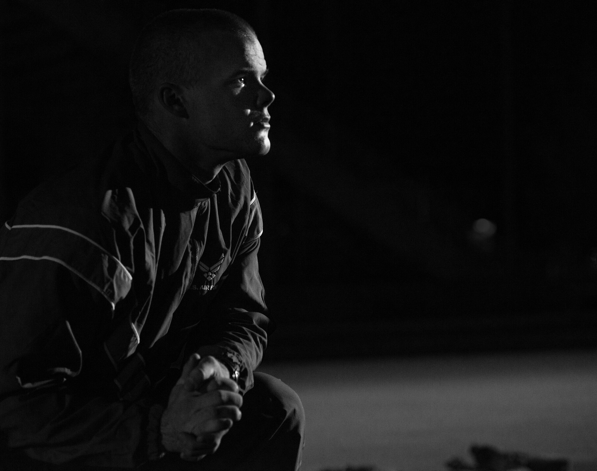 Air Force Basic Military Training (BMT) is a life-changing program that includes Air Force core values, military discipline, physical fitness, drill and ceremonies, and a comprehensive range of subjects relating to Air Force life. The training, conducted at Joint Base San Antonio-Lackland, Texas, ensures an orderly transition from civilian to military life. (U.S. Air Force photo/Staff Sgt. Christopher Griffin)

