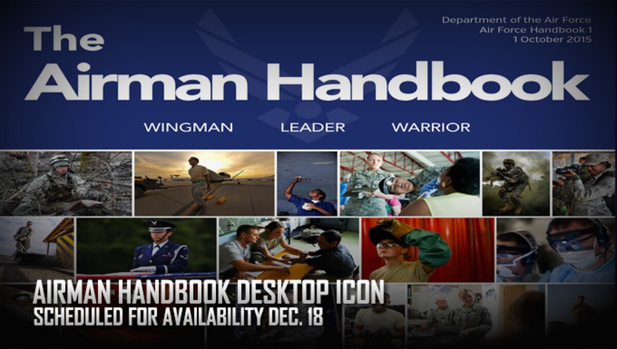Airman Handbook desktop icon available Dec. 18 > Cannon Air Force Base