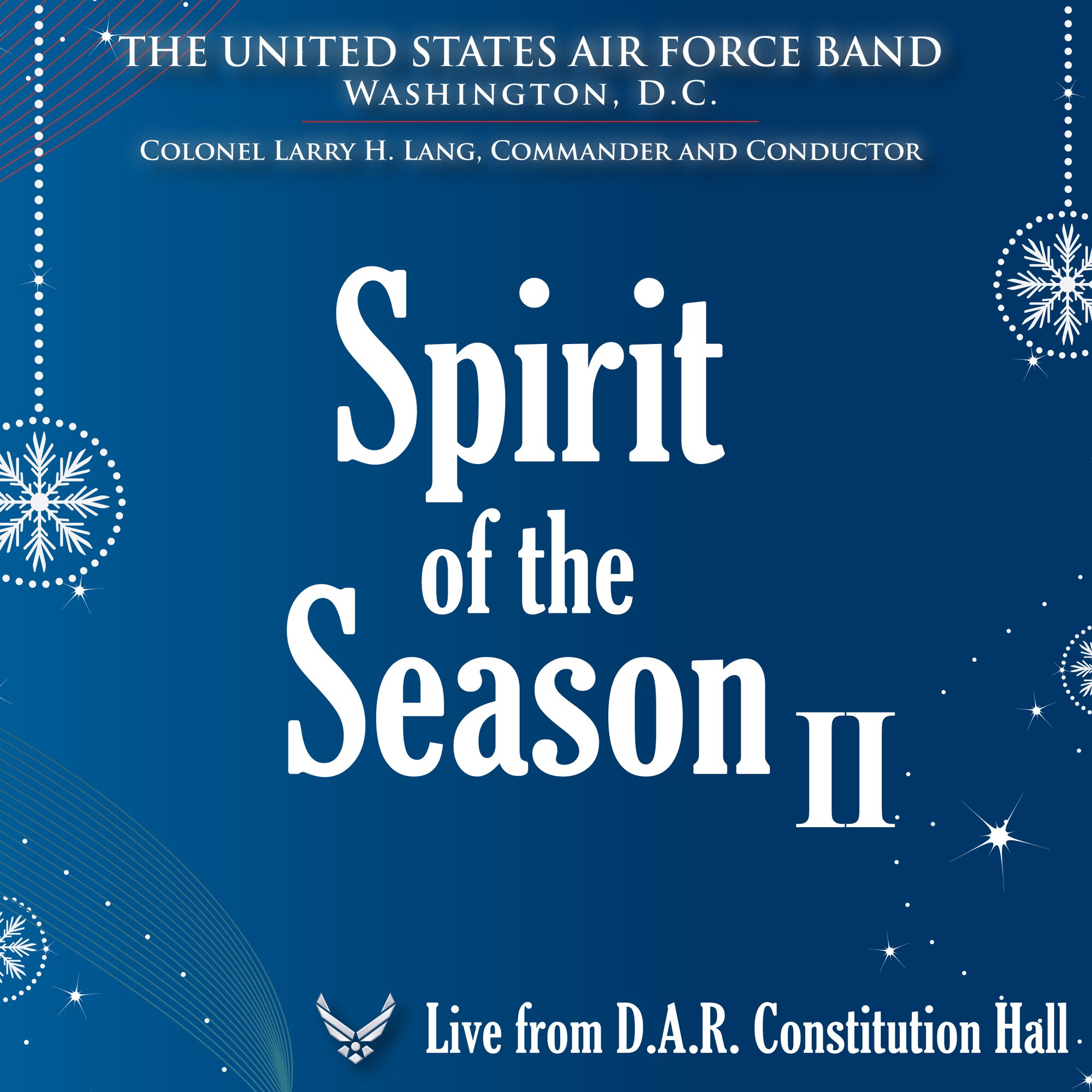 Spirit of the Season II album cover (released)