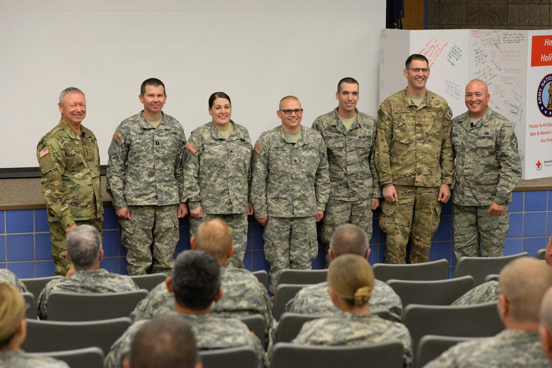 Gen. Frank Grass holds town hall meeting for North Dakota National Guard