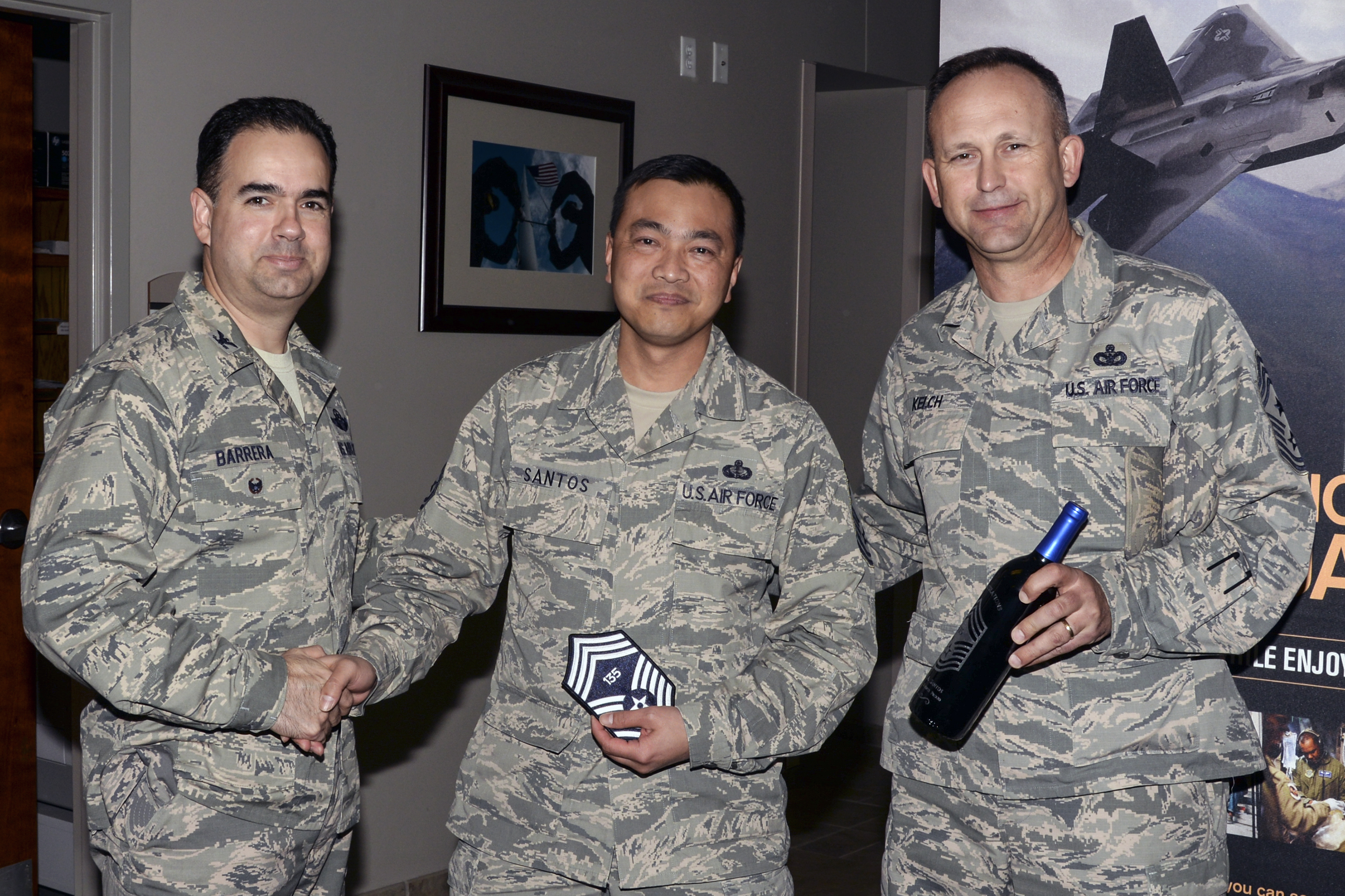 Moody commends chief master sergeant selects > Moody Air Force Base
