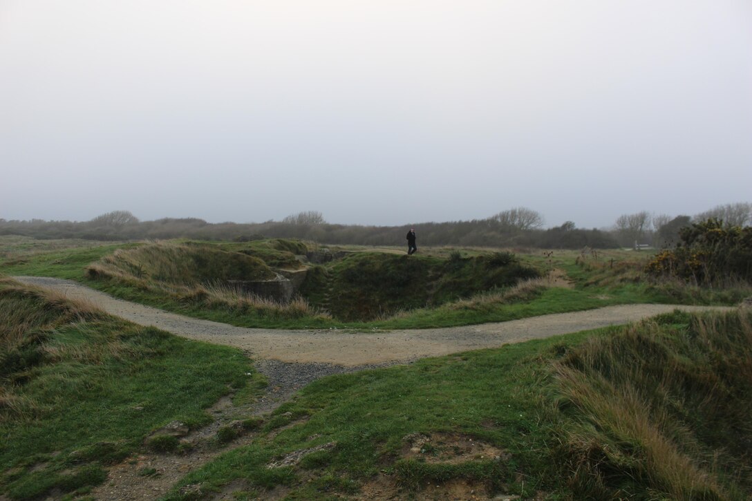 U.S. Marine noncommissioned officers of U.S. Marine Corps Forces Europe and Africa visited Normandy, France, Dec. 11-13, for a battle-field study of the historic amphibious Allied landings during World War II, also known as D-Day. The Marine NCOs are the backbone of service component operations for U.S. European Command that supports numerous NATO-led operations and exercises in Europe that enables the Alliance to continue their proven, enduring partnerships. 