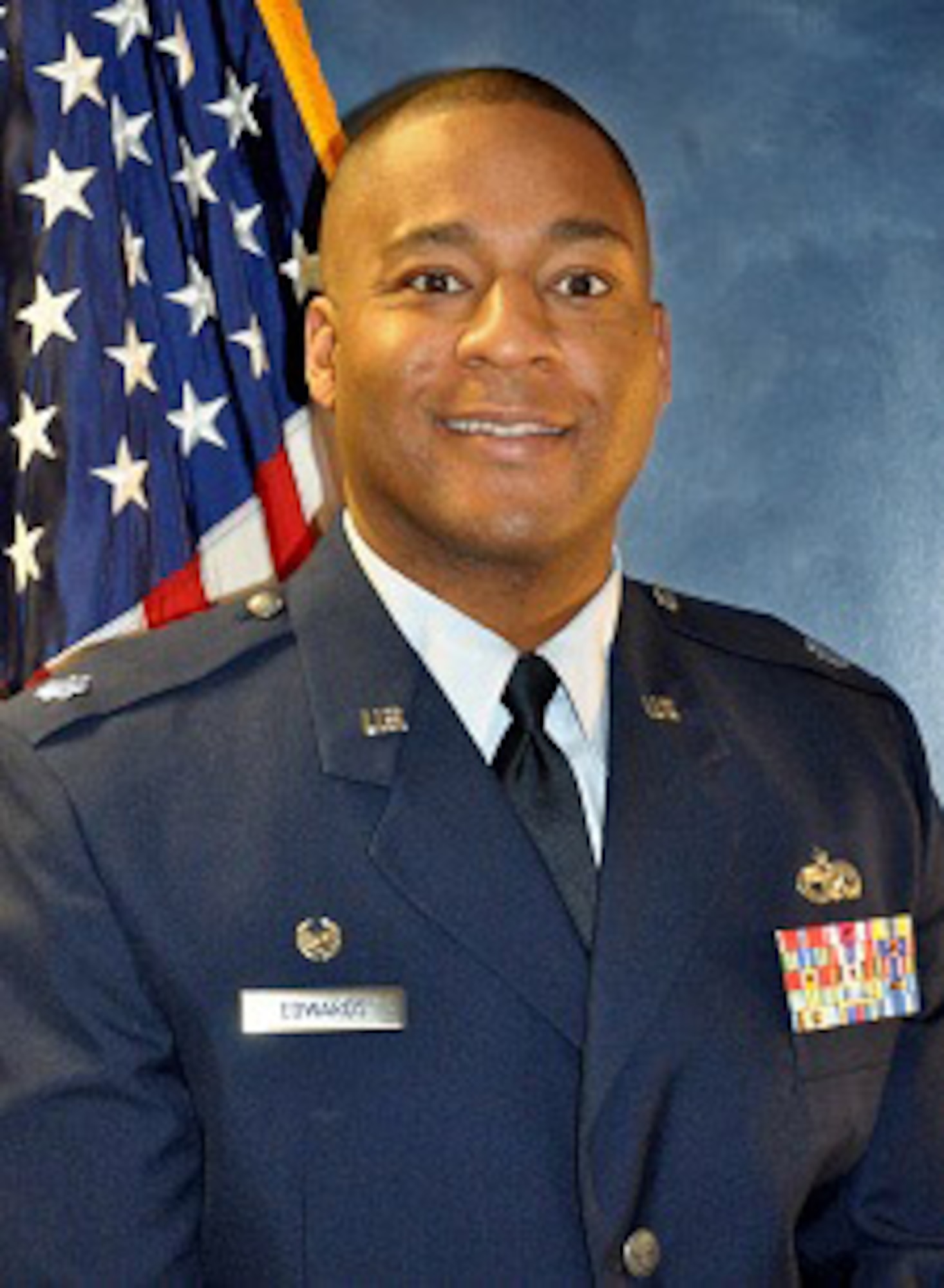 Lt.Col. Anthony Edwards, 86th Aerial Port Squadron commander.