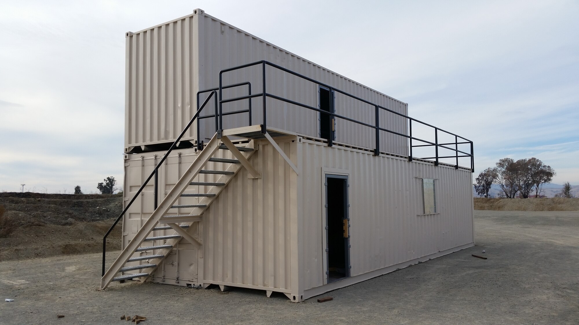 A recent look at the new multipurpose training site constructed for the 60th Security Forces Squadron. The facility will allow Airmen and other security forces members to integrate training and operations with local and federal law enforcement agencies. (Courtesy photo)