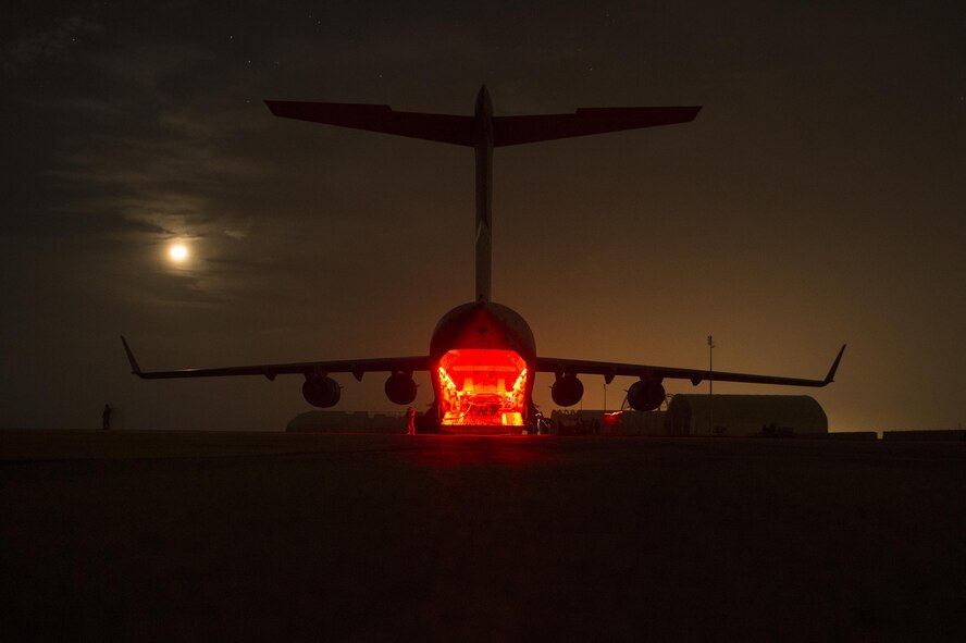 U.S. Air Force Airmen deliver fuel to coalition bases in Iraq in support of Operation Inherent Resolve, Dec. 16, 2015. OIR is the coalition intervention against the Islamic State of Iraq and the Levant. (U.S. Air Force photo by Tech. Sgt. Nathan Lipscomb)