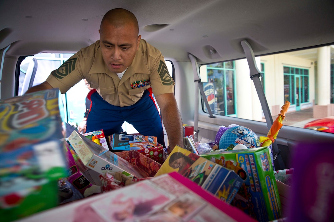 KUAM contributed towards this years Toys for Tots toy drive.