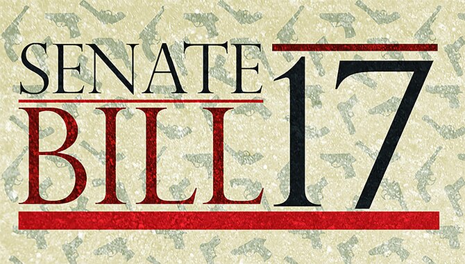 Senate Bill 17 goes into effect Jan. 1, 2016, and will allow anyone with a license to openly carry a handgun in Texas. (U.S. Air Force graphic by 2nd Lt. Dean F. Krupka)