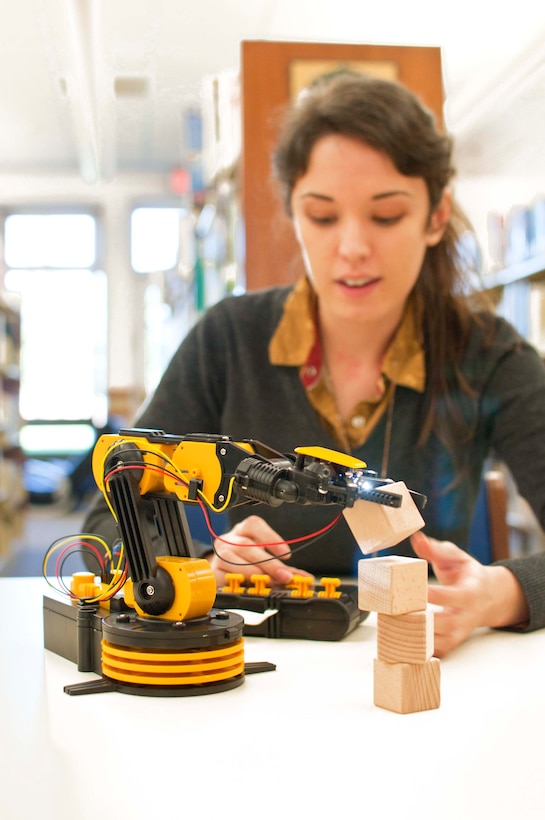 Maker Space offers new tier of fun to base library