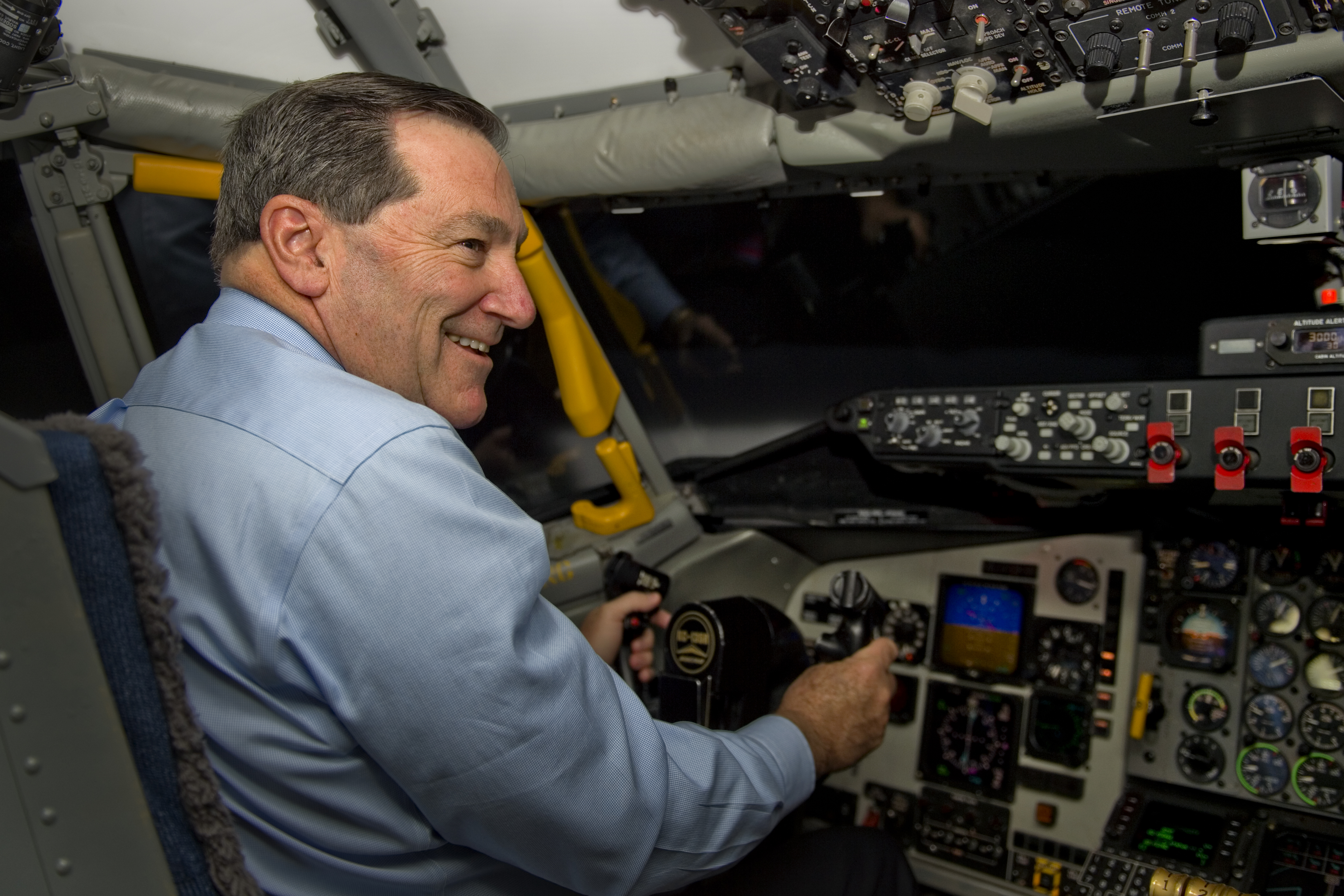 High visibility visit earns high visibility praise > Grissom Air