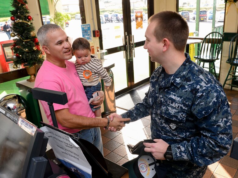 Enlisted families surprised by Random Acts of Kindness 