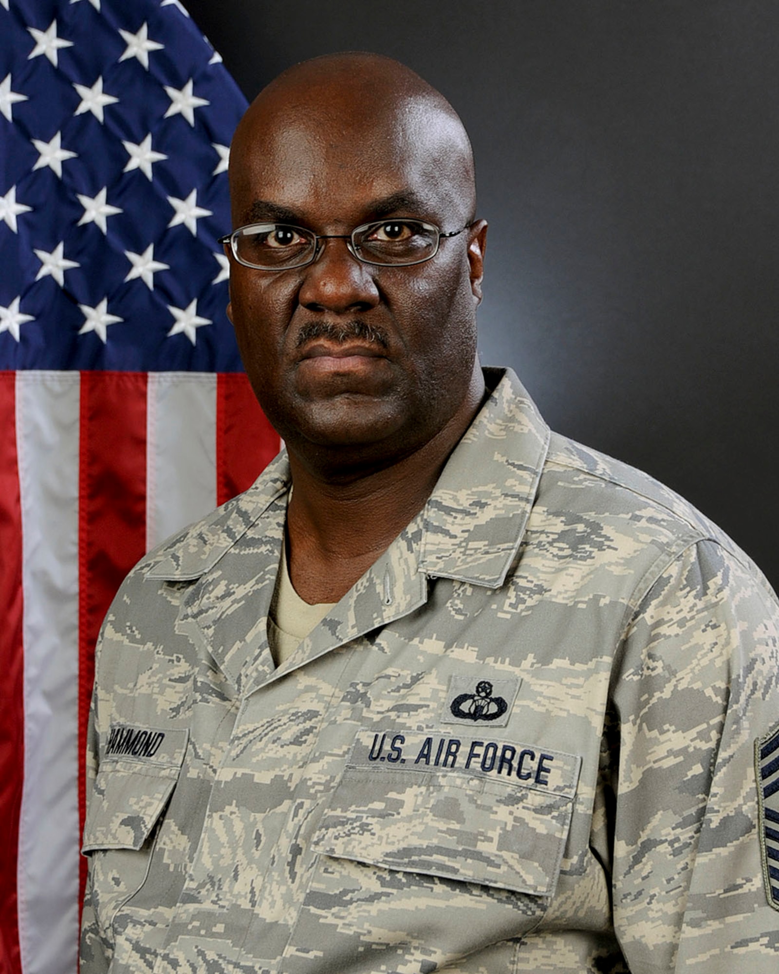 U.S. Air Force Chief Master Sgt. Troy Hammond, 245th Air Traffic Control Squadron, South Carolina Air National Guard at McEntire Joint National Guard Base, May 19, 2015.  (U.S. Air National Guard photo by Tech. Sgt. Caycee Watson/Released)