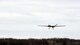 The New York Air National Guard's 174th Attack Wing conducted their first MQ-9 Reaper flying operation from Hancock Field Air National Guard Base and Syracuse Hancock International Airport, N.Y., Dec. 16, 2015. The 174th ATKW is the first Air Force organization in the U.S. to fly a remotely piloted aircraft in class C airspace, the common airspace around commercial airports. Prior to this week, all flight operations of the MQ-9 were conducted at Wheeler-Sack Army Airfield at Fort Drum, N.Y. (U.S. Air Force photo/Master Sgt. Eric Miller)
