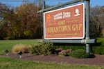Autumn colors are on display at Fort Indiantown Gap, Nov. 4, 2105. The 17,000-acre Army installation offers many great fall activities as well as some breathtaking scenery. 
