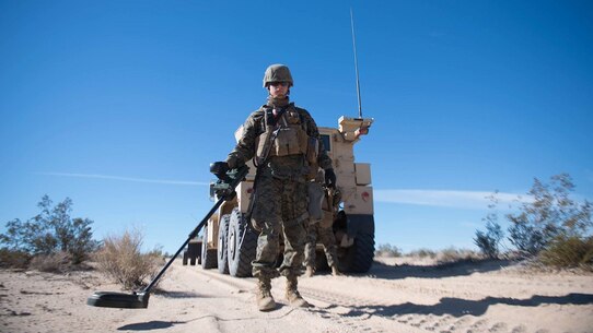Marines and Sailors with 1st MLG successfully completed Steel Knight 16 this week, making their way home from Marine Corps Air Ground Combat Center Twentynine Palms.
Here are some of the top shots from the exercise. Like your favorite and the photo with the most "votes" on Monday will win.
